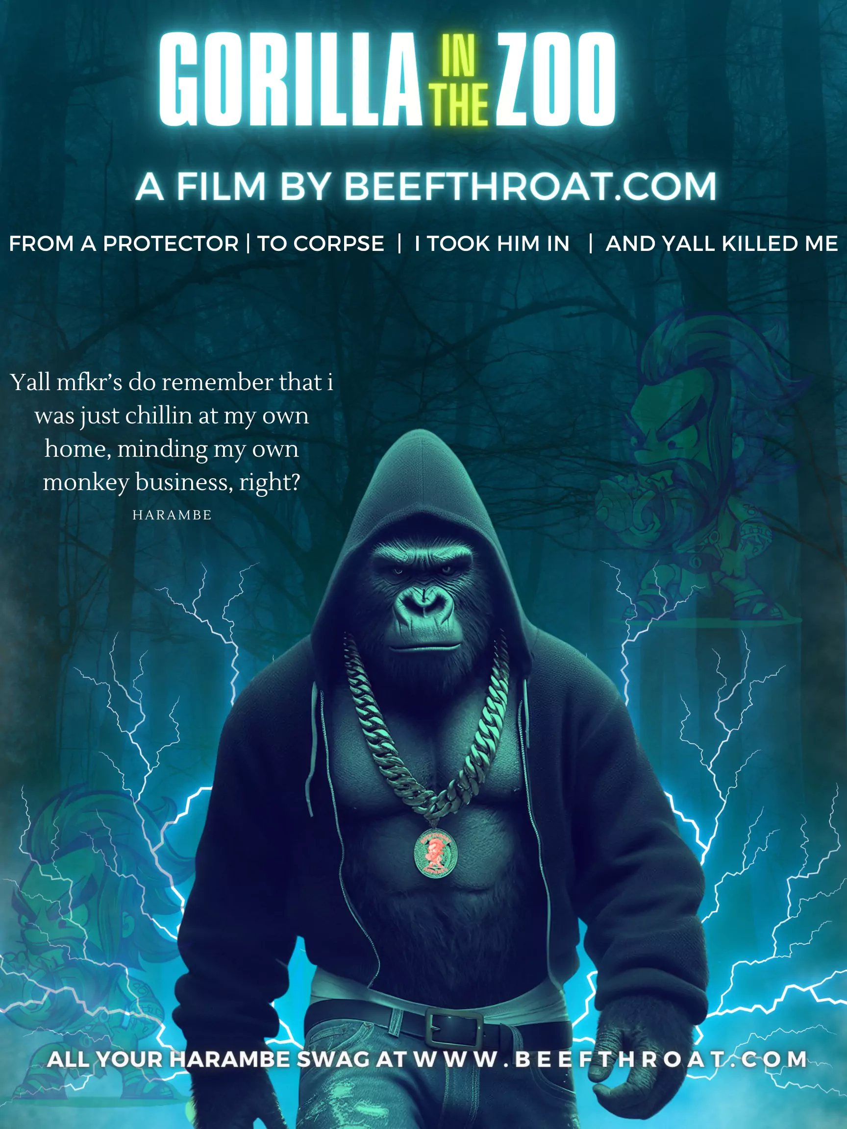 Nations Best Harambe Swag and Apparel