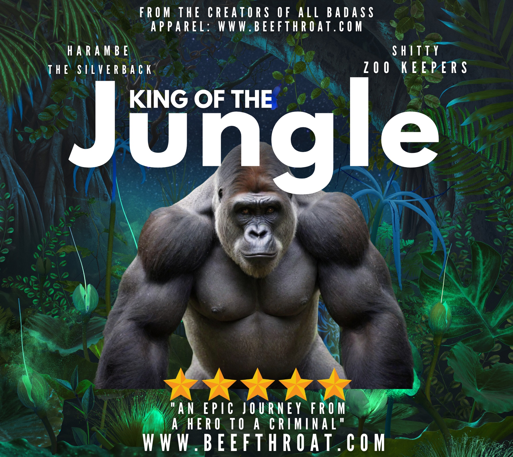 Nations Best Harambe Swag and Apparel