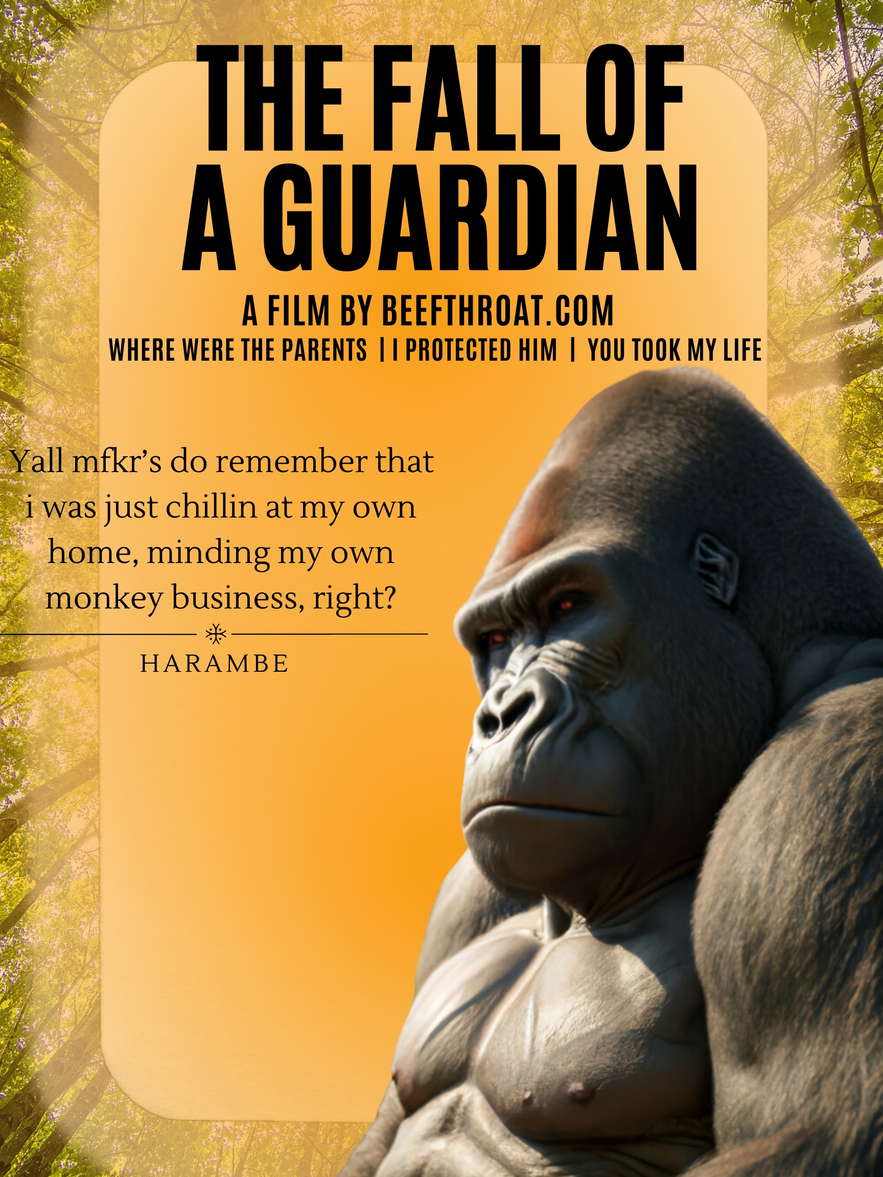 Nations Best Harambe Swag and Apparel