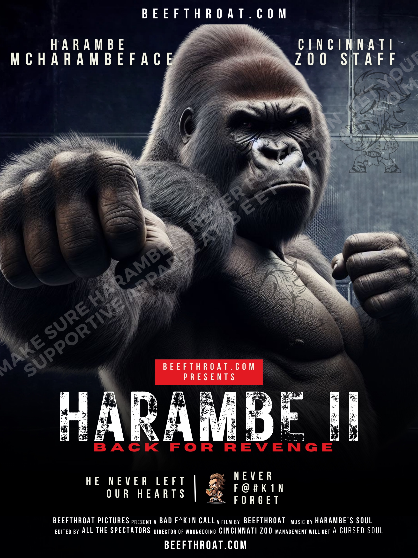 Nations Best Harambe Swag and Apparel